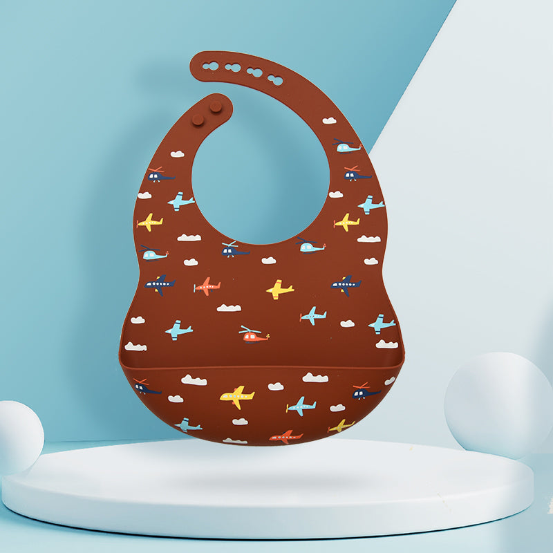 Silicone Baby Feeding Bib