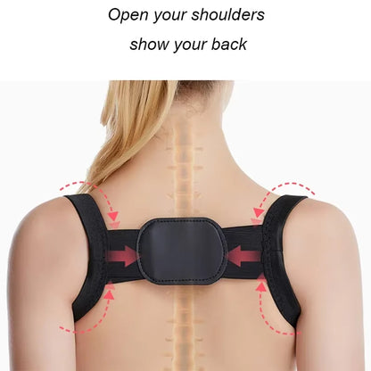 Adjustable Posture Corrector Back Support Shoulder