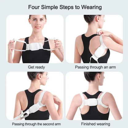 Adjustable Posture Corrector Back Support Shoulder