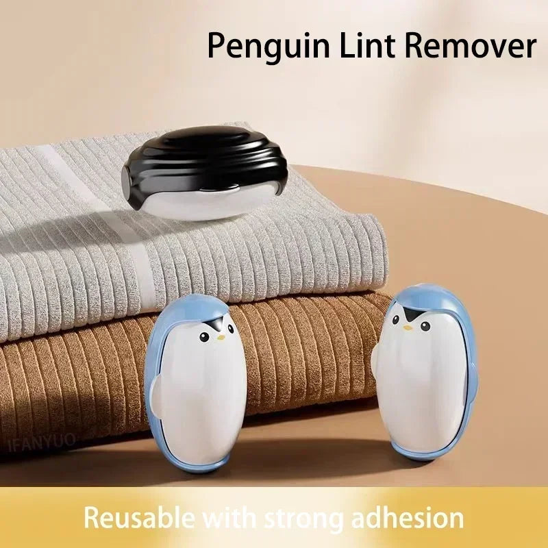 Penguin Lint Remover Reusable Portable Roller